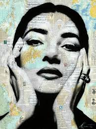 MARIA CALLAS, Montage, ANDRE MONET · Art photographs · YellowKorner