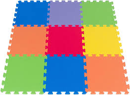 Check spelling or type a new query. Foam Puzzle Play Mat 3x3 Feet Floor Playmat 9 Soft Tiles 6 Bright Colors Made In Taiwan From Soft Tiles Play Mat Interlocking Tile