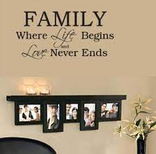  11 Diy Wall Quote Accent Inspirations That Will Beautify Your Home Family Wall Family Wall Art Diy Wall