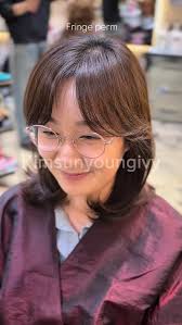 Hello this is ivy❤️, She has straight hair. We did #fringeperm ., It will  last over 3months., ., ., ., #kimsunyoung #kimsunyoungivy #strathfield  #sydney #koreanhairsydney #sydneysalon