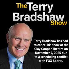 ⚠️ Terry Bradshaw will return December 19th! 🙏 #TerryBradshaw #Bradshaw  #ClayCooperTheatre #Branson #BransonMO #BransonMissouri #liveentertainment  claycoopertheatre.com