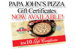 Menu also available on papa john's pizza menu * disclaimer: Papa John S Malaysia Home Facebook