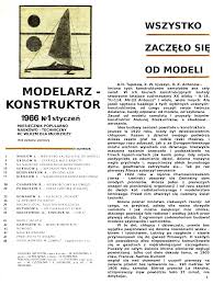 Запчасти для бытовой техники zipin.ru. Modelarz Konstruktor Strona 03 Styczen 1966 Konstruktywnymechanik