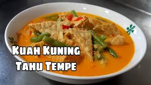 Resep telur tahu tempe bumbu kuning bahan : Resep Kuah Kuning Tahu Tempe Youtube
