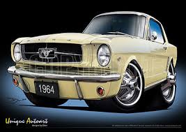 Image result for Chantilly Beige 1964 Mustang