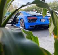 Audi R8 3pc Carbon Fiber Lip Spoiler 2017-2024