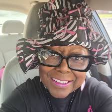 Yesterday I participated in a breast cancer survivor walk in my custom hat.  I'm a 2 time breast cancer survivor. #GodIsGood ]