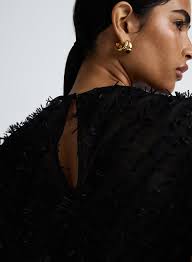 COCO TOP (CLIPPED JACQUARD)