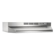 Broan 30 Inch Stainless Steel Ada Capable Non Ducted Under Cabinet Range Hood Walmart Com Broan Ducted Range Hood Stainless Range Hood
