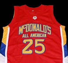 derrick rose mcdonald all american jersey new sewn any size