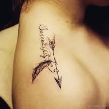 Arrow Tattoos Tattoo Designs Tattoo Pictures Feather Tattoos Tattoos Trendy Tattoos