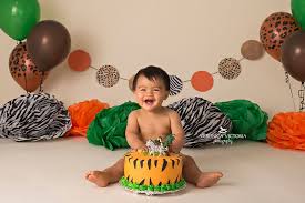 Cake Smash 1st Birthday Decoration Ideas For Boy At Home Jungle Animal Cake Smash Animal Cake Smash Idea Little Boy Cake Smash Idea Safari Birthday Jungle Theme Birthday Smash Cake Boy
