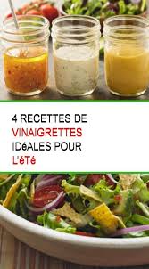 4 Recettes De Vinaigrettes Ideales Pour L Ete Recettes De Cuisine Recette Recette Vinaigrette