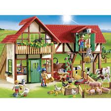 Grande Ferme Playmobil Country 6120 Met Afbeeldingen Playmobil Boerderij Speeltafel