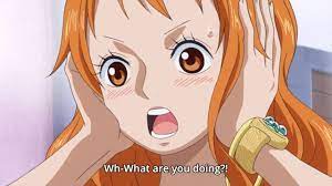 Nami Looks At Reiju Kisses Luffy One Piece Anime Episode 785 One Piece