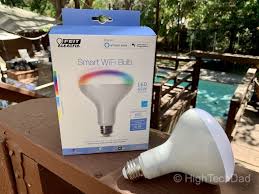 Costco feit electric flood light security camera $99 ( normally $129). Old Fashioned Flood Lights Are Boring Dumb Feit Makes Them Colorful Smart Review Hightechdad