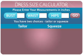 Dress Size Calculator Cheapmotherofthebridedresses