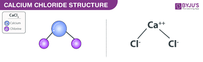 calcium chloride formula structure and properties