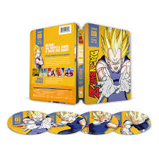 Goku and his friends try to save the earth from destruction. Dragon Ball Z 4 3 Steelbook Season 8 Funimation