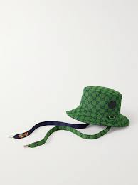 Gucci girls green dress with silk ruffles. Hats Gucci Mr Porter