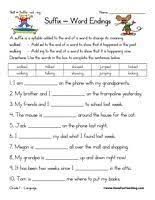 Suffix Worksheet Ed And Ing Have Fun Teaching Suffixes Worksheets Teaching Suffixes Suffix Activities