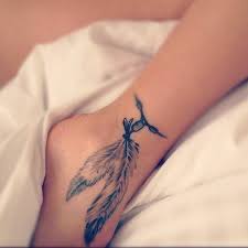 60 Ankle Tattoos For Women Cuded Feather Tattoo Ankle Ankle Tattoos For Women Tattoos