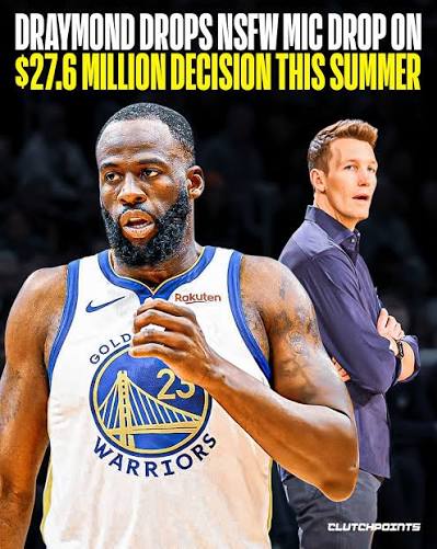 On if Draymond Green does opt-in to his player option, from Anthony  Slater's article: “That would immediately make Green one of the most  flexible salary-matching pieces if Golden State dips into the