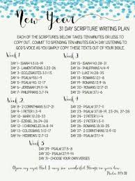 New Year Scripture Writing Plan Scripture Writing Plans New Year Scripture Read Bible