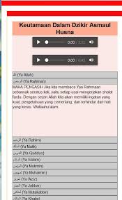 Maybe you would like to learn more about one of these? 99 Asmaul Husna Mp3 Teks Makna Dan Artinya For Android Apk Download