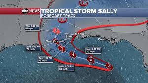 Jun 14, 2021 · a tropical disturbance in the gulf of mexico could bring very heavy rain to louisiana and the gulf coast later this week, forecasters said monday. Tropical Storm Sally Expected To Hit Gulf Coast As Slow Moving Hurricane Abc News