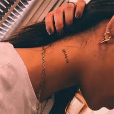 78 Best Small Simple Tattoos Idea For Women 2019 Idea Prettytattoosquotes Simple Smal 78 Best S Neck Tattoos Women Neck Tattoo Small Neck Tattoos