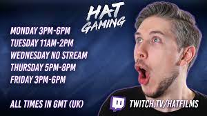 Hat Films On Twitter Monday Here S This Weeks Stream Schedule Https T Co Cftzhnkac5