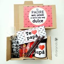 Porque el perfume dice más que algunas palabras, sorpréndelo en su día con un perfume. Caja Dulce Para Papa Chocolates Dulces Chucherias Dia Del Padre