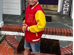 MICHAEL JACKSON THRILLER KIDS LETTERMAN VARSITY JACKETS CUSTOM MADE