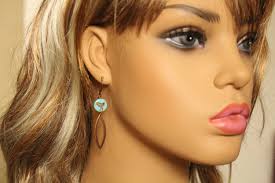 Turquoise Blue and Copper Bird Earrings Blue Bird Boho Earrings Rustic  Turquoise Dangle Earrings Lightweight Earrings nature Inspired