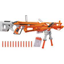With an 18 dart rotating drum you can reload on the fly, you'll be unstoppable! Pin Auf Nerf Guns