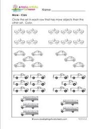 More And Less Worksheets Compare Numbers Compare Sets Preschool Math Worksheets Kindergarten Worksheets Kindergarten Math Worksheets