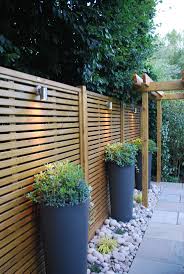 Softwood Oiled Screening The Perfect Project To Enhance An Otherwise Ordinary B In 2020 With Images Small Backyard Landscaping Backyard Garden Design Backyard Landscaping Designs