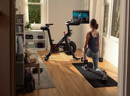 Peloton, which offers a similar service as well as pricey cycling bikes and treadmills, saw shares fall about 2% in early trading tuesday following the announcement. Peloton Bike Online Fitness Company Launches Update To Its At Home Spin Bike The Independent