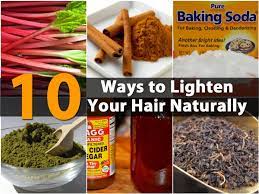 Let's now look at another natural hair lightening method; 10 Ways To Lighten Your Hair Naturally Homemade Recipes Diy Crafts