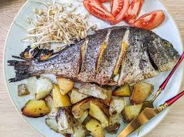 Mediterranean Baked Sea Bream Gilt Head Bream Dorada Orata Recipe Whole Fish Recipes Recipes Healthy Eating Recipes