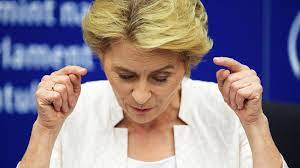 (verteidigungsministerin ursula von der leyen:) guten tag, soldatinnen und soldaten! uschi von der leyen. Von Der Leyen Confirmed As New European Commission President