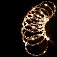 Arlec 10m Warm White Solar Powered Thin Led Rope Light Bunnings Warehouse 19 Led Rope Lights Rope Light Led Rope