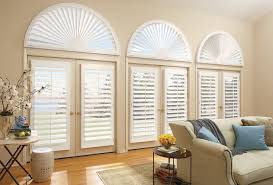 With Three Shutter Lines Varying In Color Texture Wood Species And Application Hunter D White Shutters Living Room Interior Window Shutters Interior Windows