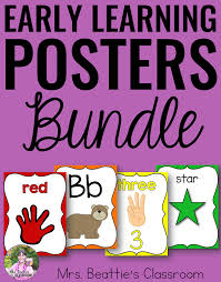 Classroom Decor Bundle Color Letter Number And Shape Posters Learning Poster Classroom Classroom Decor