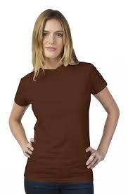 Empire Plain Short Sleeve Tee Brown Empire Clothing