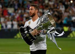 Of the first, second division and the women's league. Sergio Ramos Finally Gets His Hands On La Liga Trophy After Real Madrid Presented With The Title Before Valencia Clash