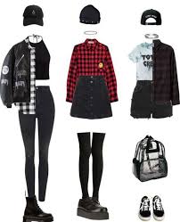 Punk Fashion Tumblr Fashion Design Clothes Fashion Teenage Shopping Outfit