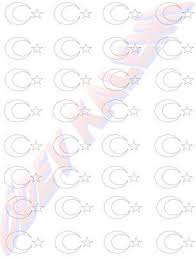 1 Sinif Cizgi Calismalari Ay Yildiz Boyama Odev Kalemi Kaleler