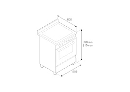 Kitchen stoves, or ranges, are commonly 25 (63.5 cm) deep based on the average depth of a standard 24 (61 cm) deep kitchen counter. 60 Cm 4 Burner Gas Oven Bertazzoni